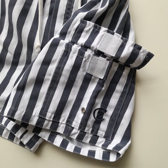 Baby CZ by Carolina Zapf Striped Swim Trunks - Picture 10 of 16